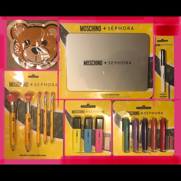 MOSCHINO x SEPHORA LIMITED EDITION LAPTOP EYESHADOW PALETTE—NEW - Picture 14 of 15